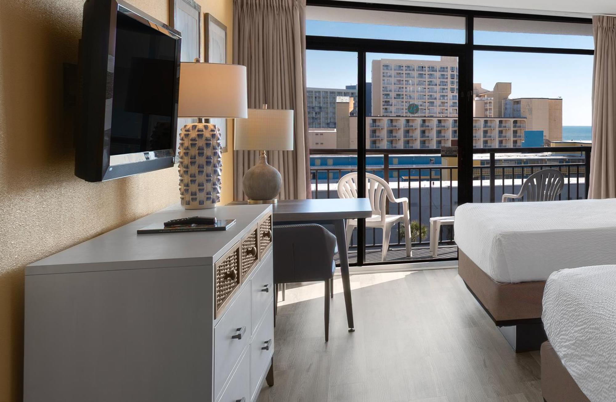 Double Room Two Double Beds Ocean View